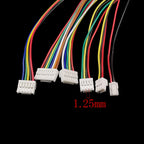 10Pcs JST GH 1.25mm Connector Cable 28AWG 2–10 Pin Single/Double JST Wire Connector Richie's