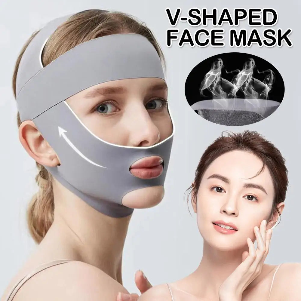 V Line Face Shaper Lifting Strap – Jawline & Chin Firming Band Facial Shaping Strap Richie's