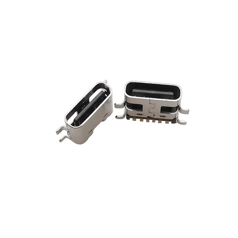 USB Type-C 6-Pin Female SMD Socket Connector 10/20 Pack USB Connector Socket Richie's