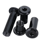 M2–M6 Black 304 Stainless Hex Socket Flat Head Cap Nuts Stainless Cap Nut Richie's