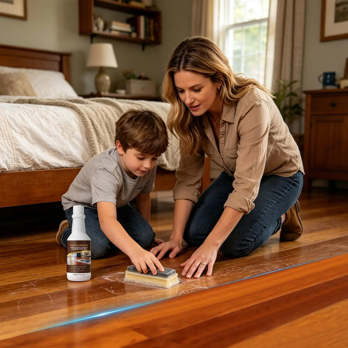 Wood Floor Gloss Restorer 150ml – Scratch Repair & Shine Floor Restorer Richie's