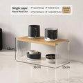 Acrylic Cup Storage Rack – Dust-Proof Tabletop Display Shelf Cup Storage Rack Richie's Type A-1 Layer