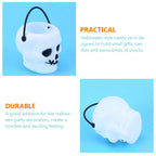 10Pcs Halloween Skull Candy Buckets – Trick or Treat Set Halloween Candy Bucket Richie's