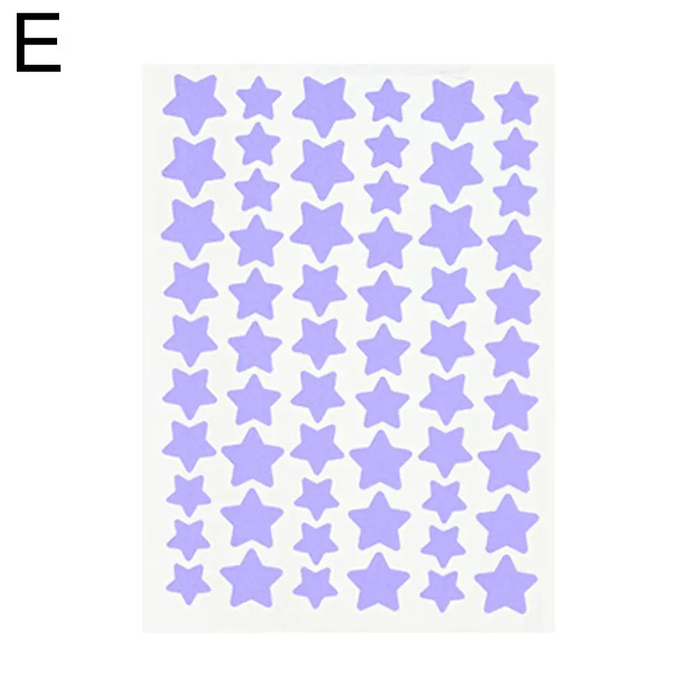 60pcs Star Blemish Patches – Invisible Pimple Cover Stickers Blemish Patch Richie's purple
