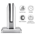 Stainless Steel Fence Clamp Railing Spigot Balustrade Support Railing Spigot Clamp Richie's