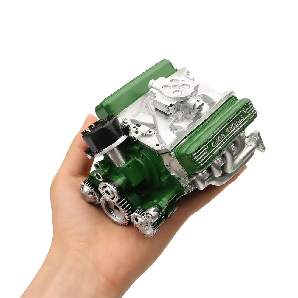 Resin V8 Engine Model Kit – DIY Small-Block Car Gift for Adults Engine Model Kit Richie's