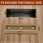 RV Floor Vent Cover 4x12" Aluminum Register Magnetic Dust Grille RV Vent Register Richie's