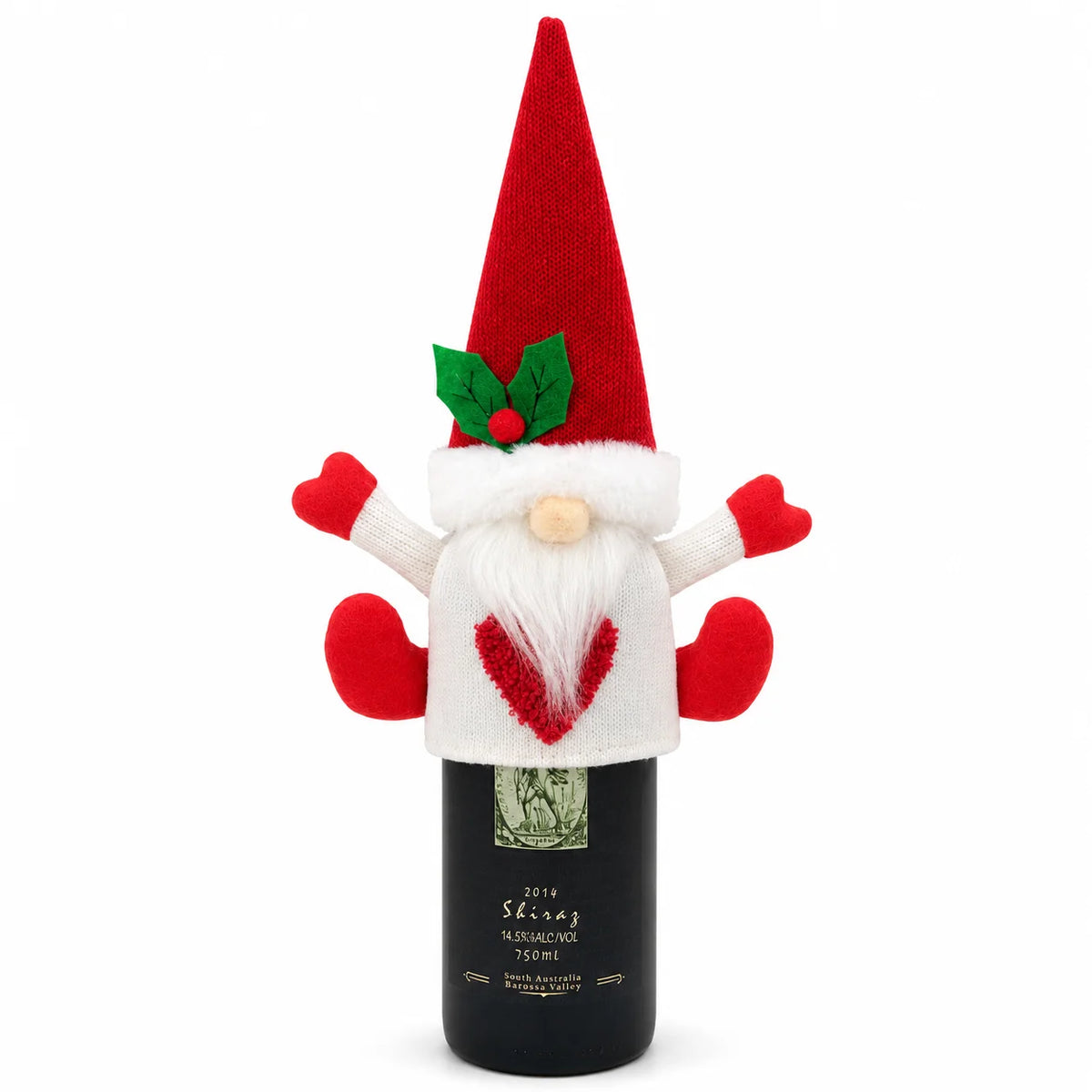 Christmas Wine Bottle Covers – Festive Sleeve Set of 2 Holiday Bottle Covers Richie's