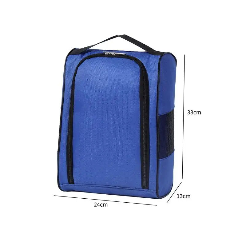 Oxford Cloth Sports Shoe Bag – Travel Organizer for Golf & Soccer Sports Shoe Bag Richie's A4