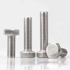 10pcs 304 Stainless Steel Hex Head Cap Screws UNC UNF Machine Screws Hex Head Cap Screws Richie's