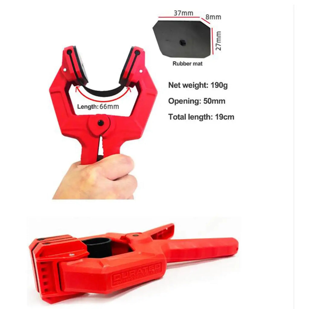 DOERSUPP Single Hand F Clamp 50mm G-Style Woodworking Tool Woodworking Clamp Richie's