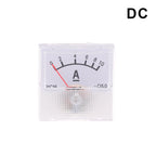 Analog Panel Voltmeter Ammeter AC/DC Voltage Current Meter Analog Panel Meter Richie's DC 10A