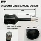 M14 Diamond Core Drill Bit Set 6–16mm – Tile Granite Marble Diamond Core Drill Bit Richie's