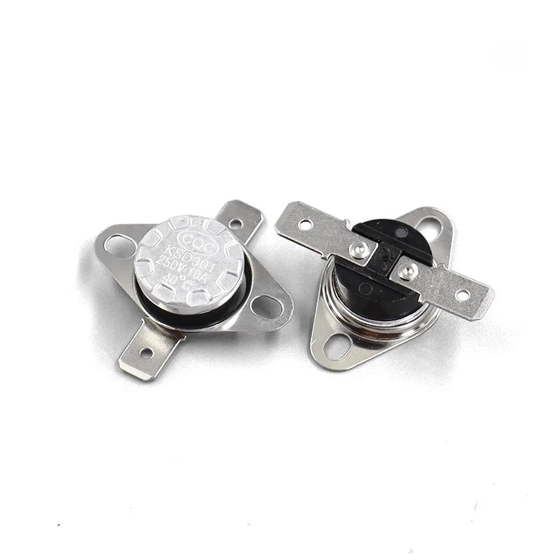 KSD301 KSD302 Ceramic Temperature Switch Thermostat 10A–30A 250V Temperature Switch Thermostat Richie's