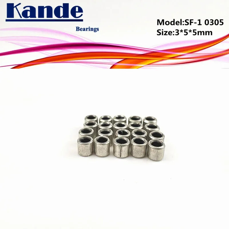 SF-1 0305 Self-Lubricating Bearing Bushing Sleeve 3x5x5mm Bearing Bushing Sleeve Richie's
