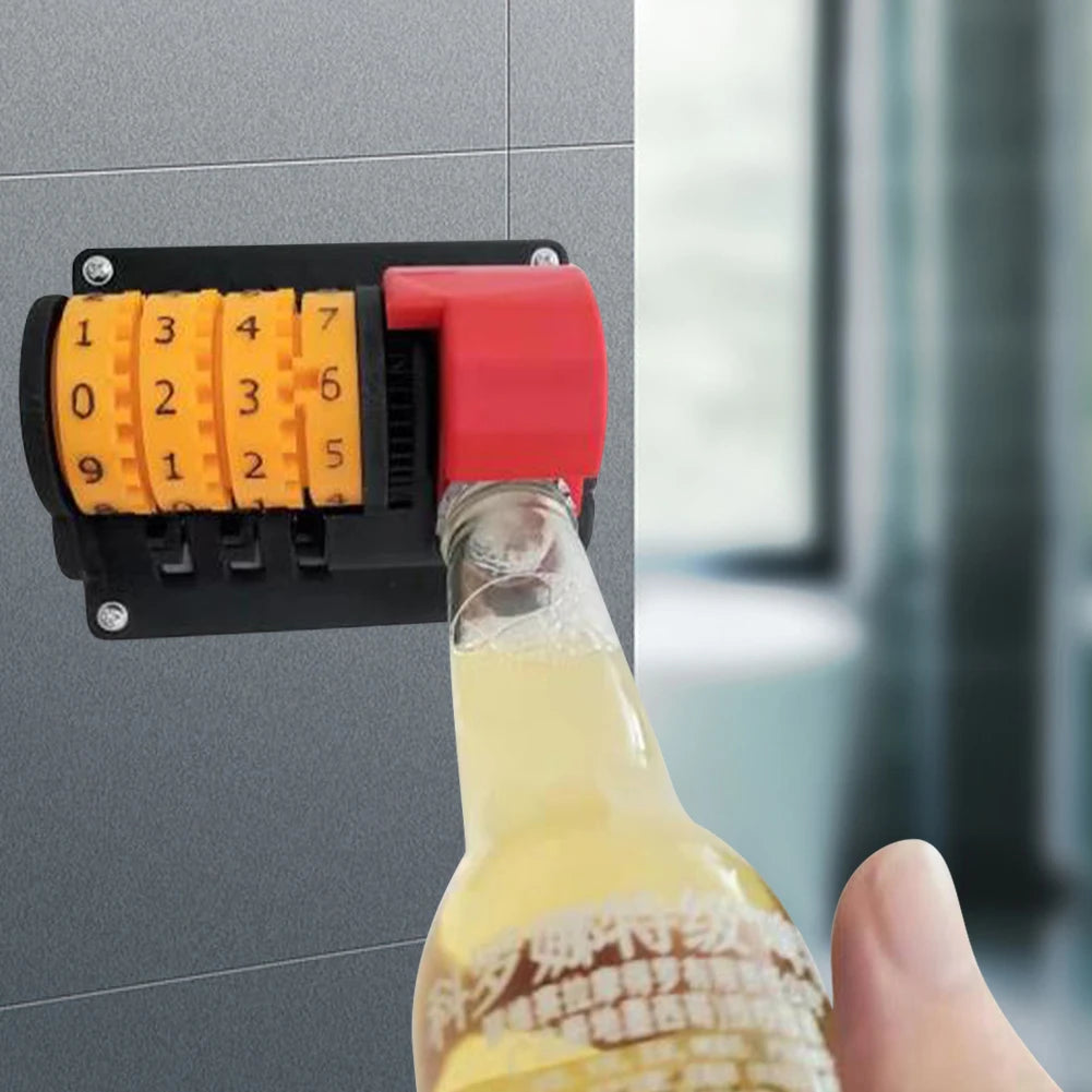 Wall-Mounted Beer Bottle Opener with Automatic Cap Counter Bottle Opener Richie's