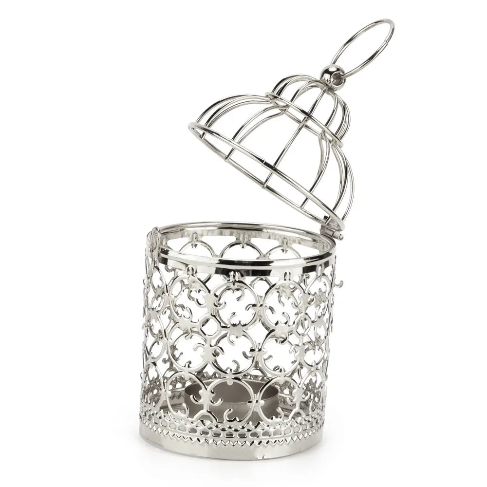 Birdcage Candle Holder Electroplated Hanging Iron Lantern Tealight Candle Holder Lantern Richie's