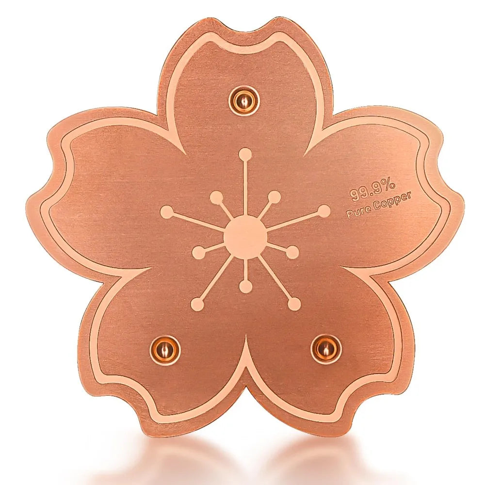 Pure Copper Bird Bath Disk – Triple-Point Stability Bird Bath Disk Richie's C