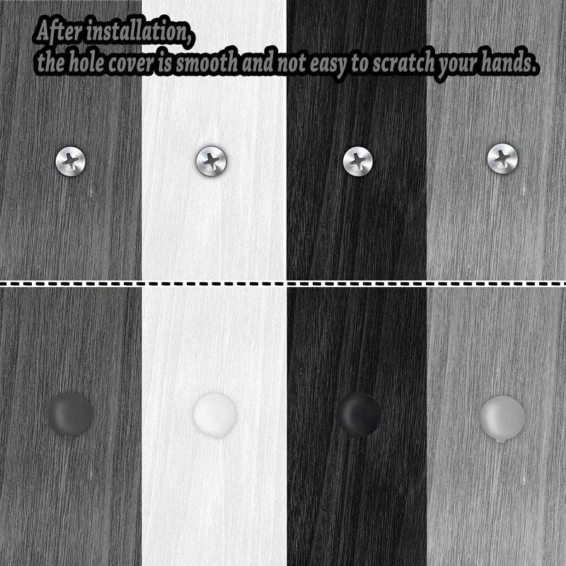 Plastic Screw Caps Decorative Bolt Covers – 50/100/200pcs Screw Caps Richie's