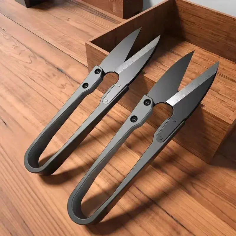 U-Shaped Carbon Steel Thread Scissors for Sewing & Knitting Craft Scissors Richie's