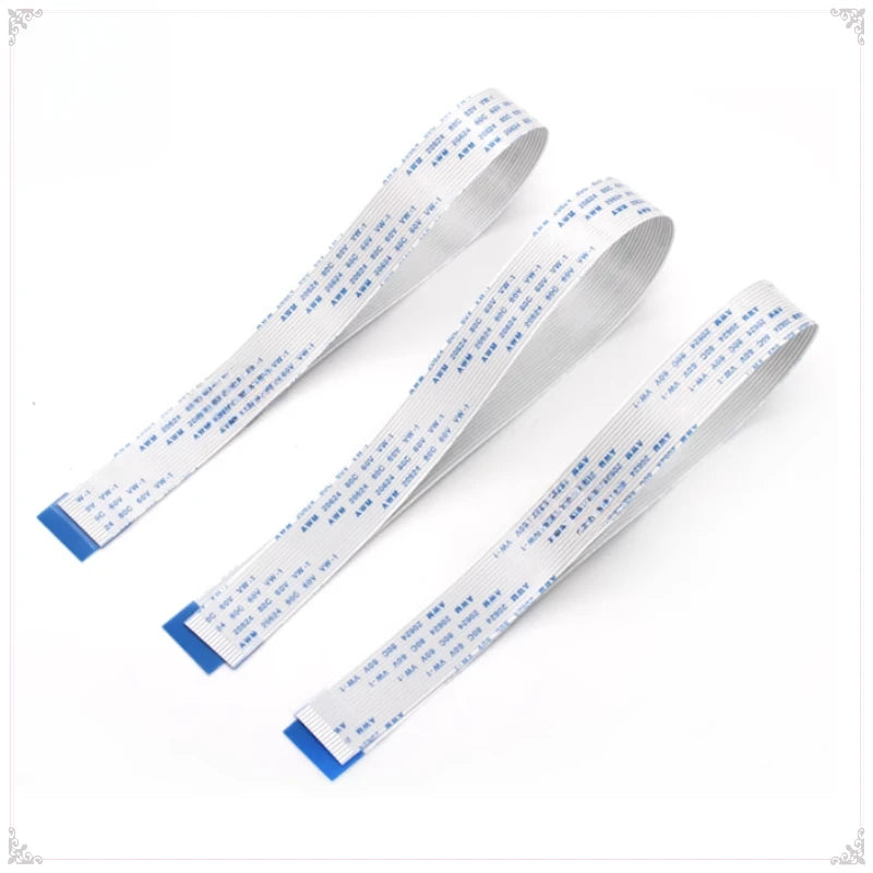 FPC FFC Flexible Flat Cable AWM 20624 | 4–60 Pin, 0.5/1.0mm Flexible Flat Cable Richie's