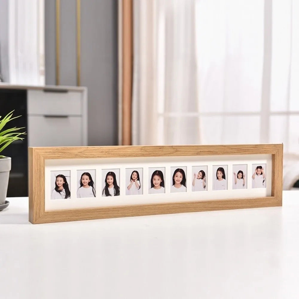Wooden Multi-Opening Photo Frame – Baby Keepsake Gift Multi-Photo Picture Frame Richie's