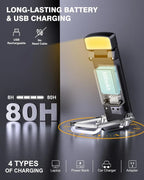 USB Rechargeable Clip-On Book Light – Dimmable LED Reading Lamp Clip-On Reading Light Richie's