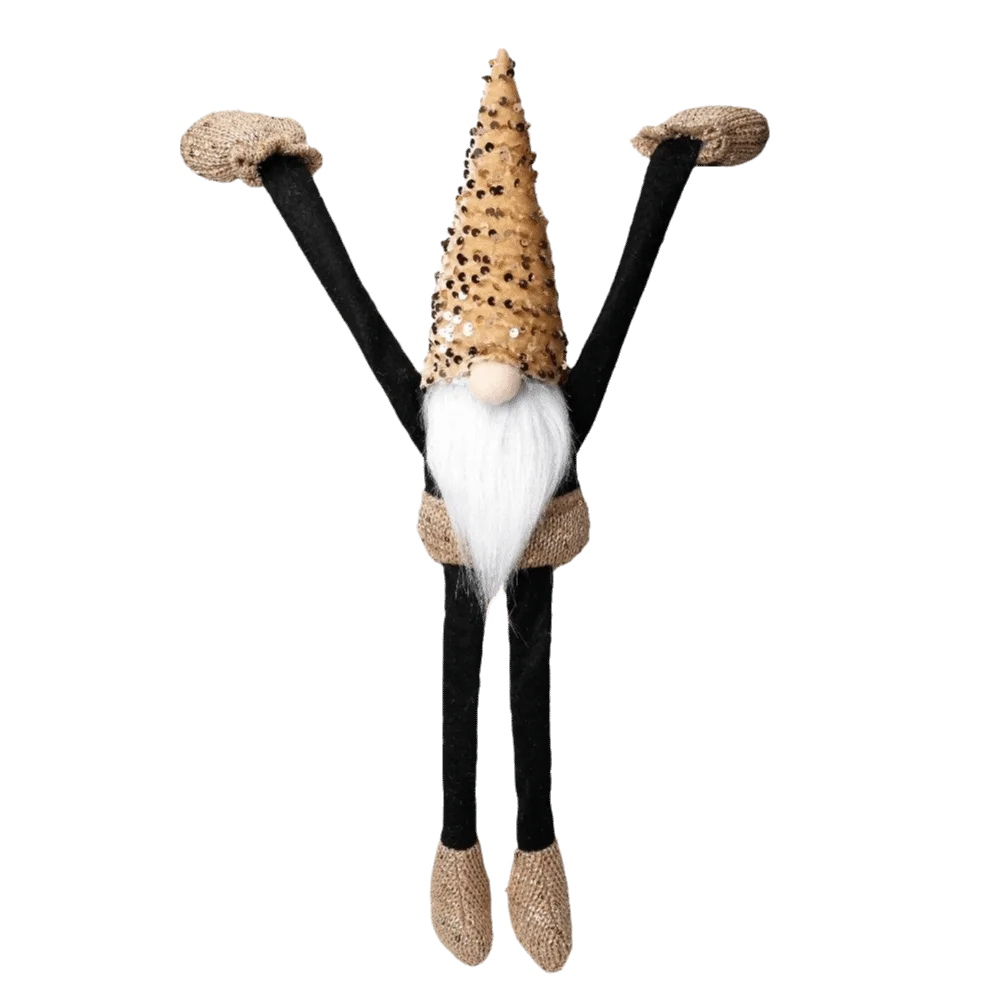 50CM Faceless Hanging Christmas Pendant Fireplace Ornament Christmas Ornament Richie's Gold