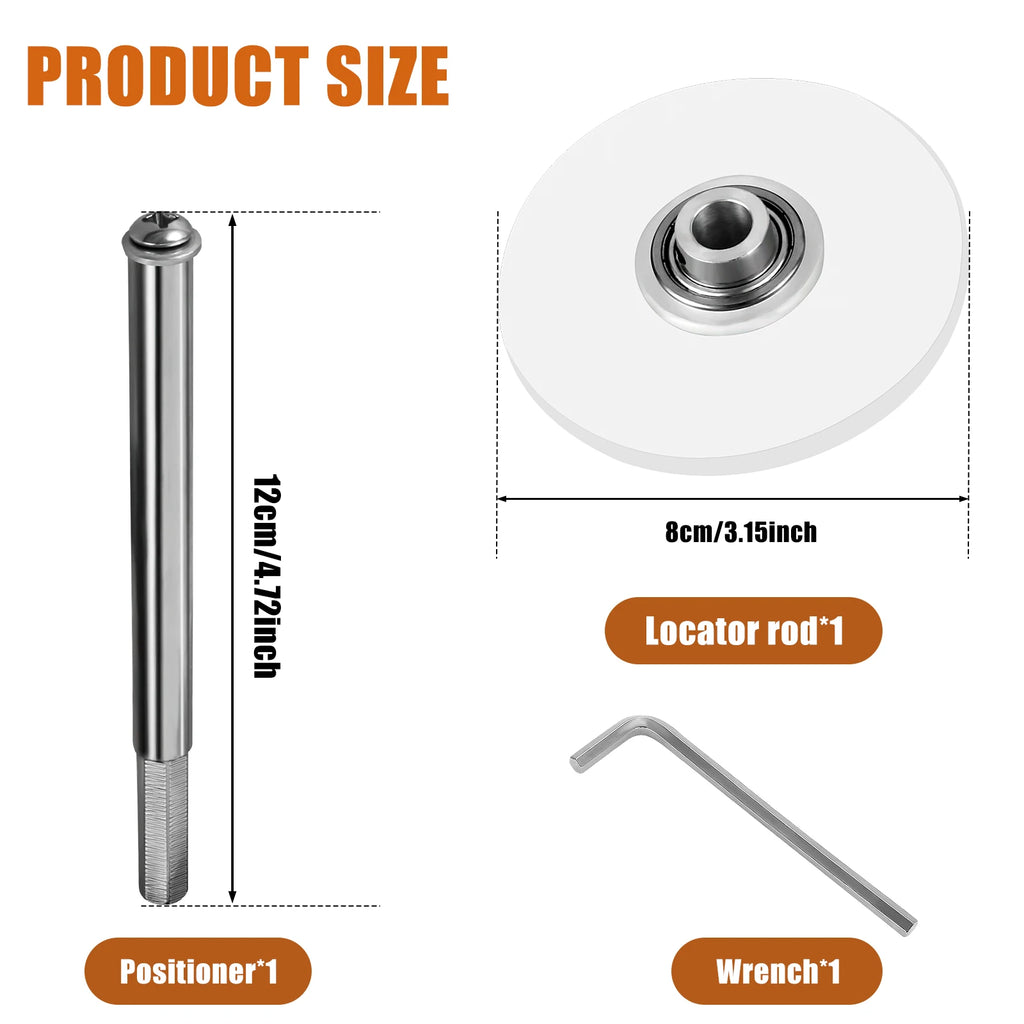 22–50mm Circular Saw Blade Set & Pipe Cutting Positioner Kit Pipe Cutting Kit Richie's A Positioner