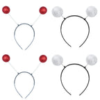 4-Pack Martian Antenna Ball Bopper Headbands for Halloween Costume Headband Set Richie's