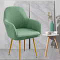 Elastic Polar Fleece High Arm Chair Cover – Armchair Slipcover Armchair Slipcover Richie's Green