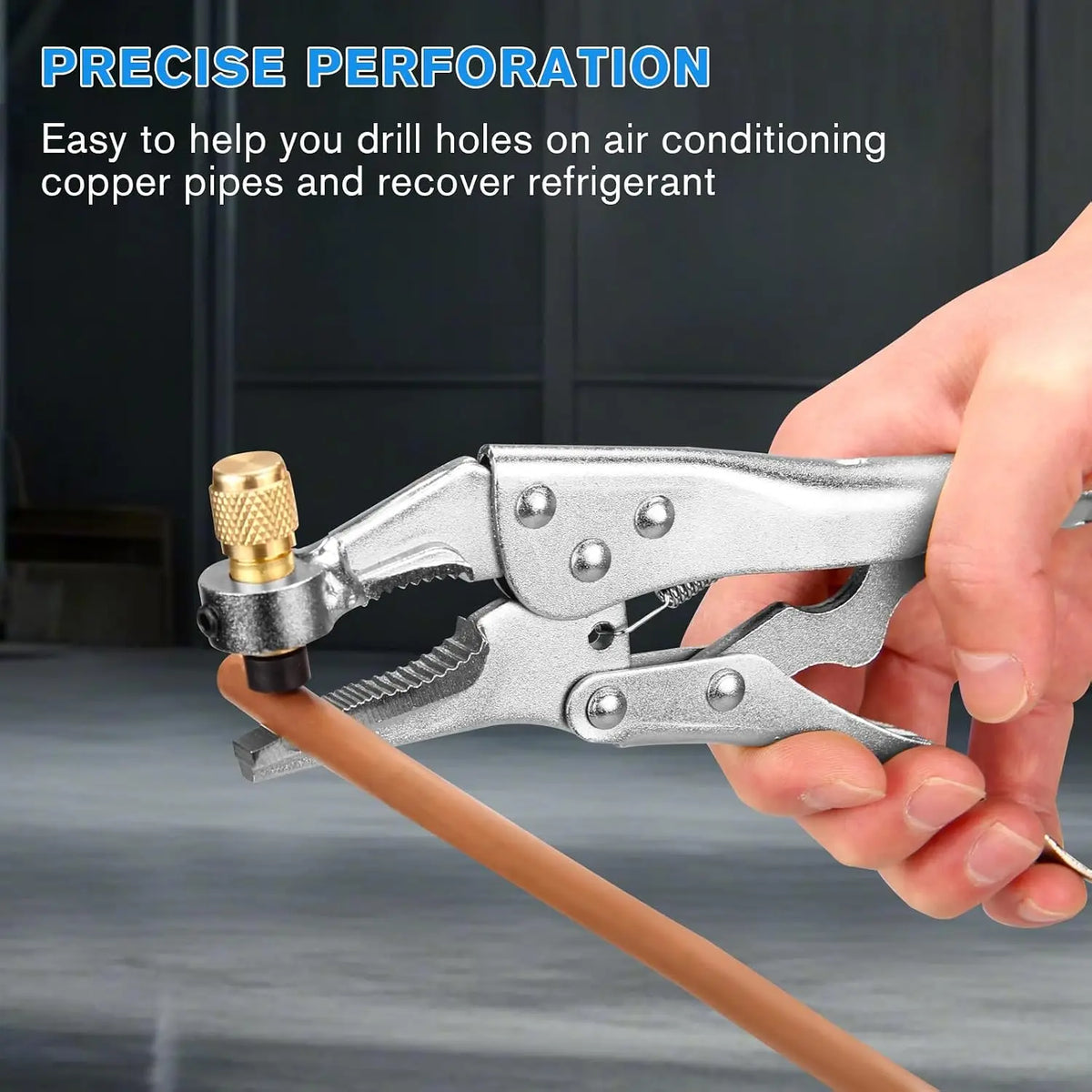 Professional Refrigerant Recovery Plier for AC Copper Pipe Refrigerant Recovery Tool Richie's