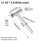 2-in-1 Spark Plug Socket Wrench – High Carbon Steel Spanner Socket Wrench Tool Richie's 17 1918