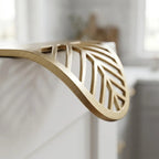 4pcs Gold Leaf Cabinet Pulls – Zinc Alloy Drawer Knobs Cabinet Drawer Pulls Richie's
