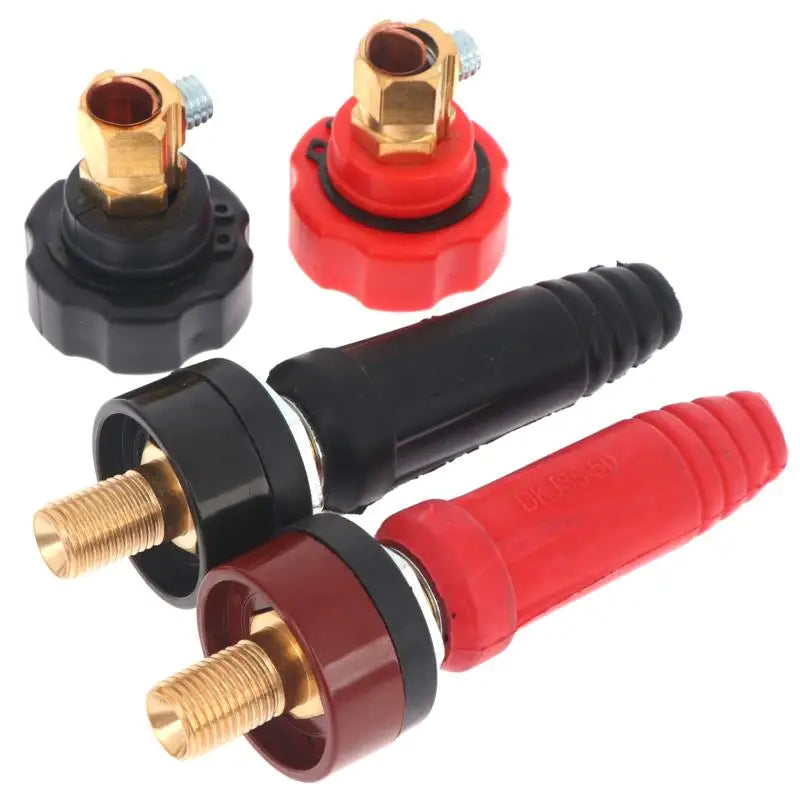 Thai Style Welder Plug Pure Copper Core DKJ10-25 DKJ35-50 Welding Connector Plug Richie's
