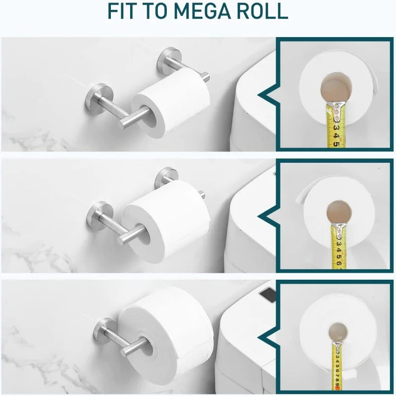 Stainless Steel Gold Wall Mount Toilet Paper Holder Toilet Paper Holder Richie's
