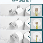 Stainless Steel Gold Wall Mount Toilet Paper Holder Toilet Paper Holder Richie's