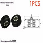 Pilates Reformer Silent Roller Bearing Wheel – Core Bed Part Reformer Replacement Part Richie's A1-1PC