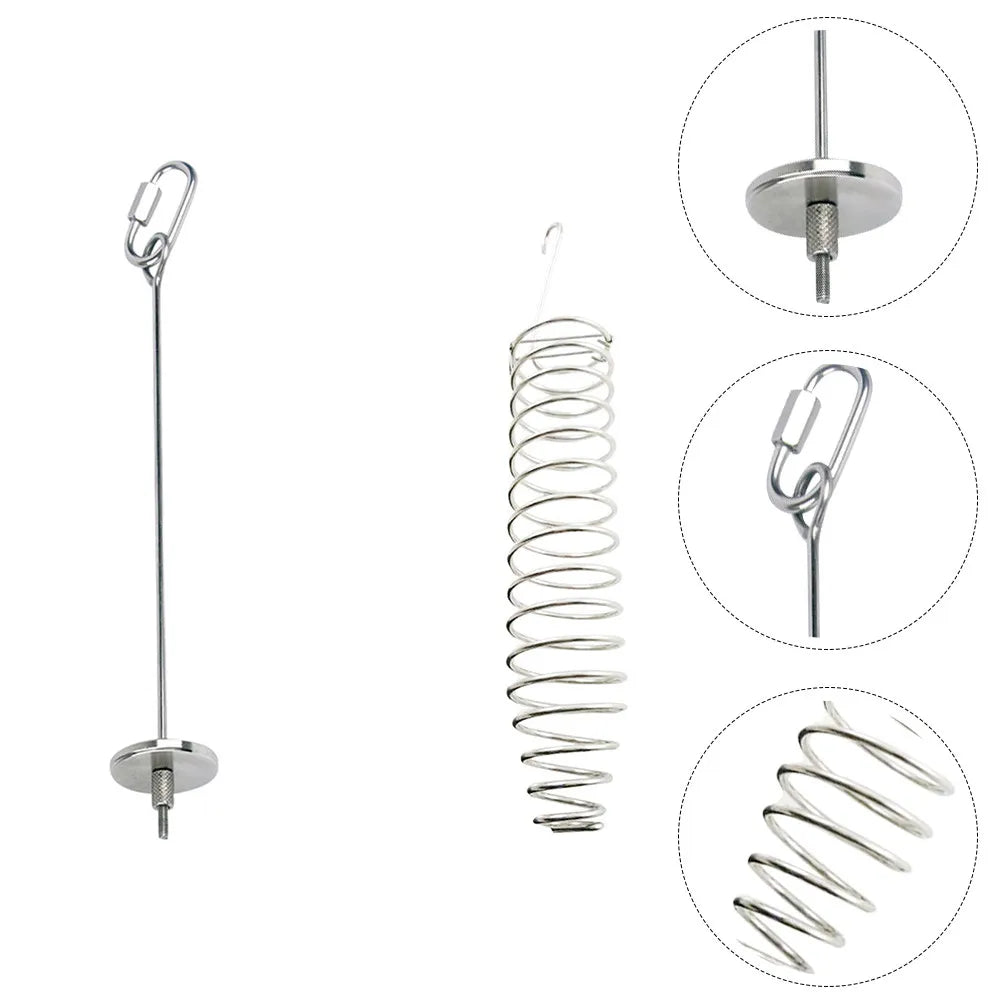 2Pcs Stainless Steel Parrot Fruit Fork Bird Cage Feeder Skewer Bird Cage Feeder Richie's Default Title
