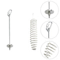 2Pcs Stainless Steel Parrot Fruit Fork Bird Cage Feeder Skewer Bird Cage Feeder Richie's Default Title
