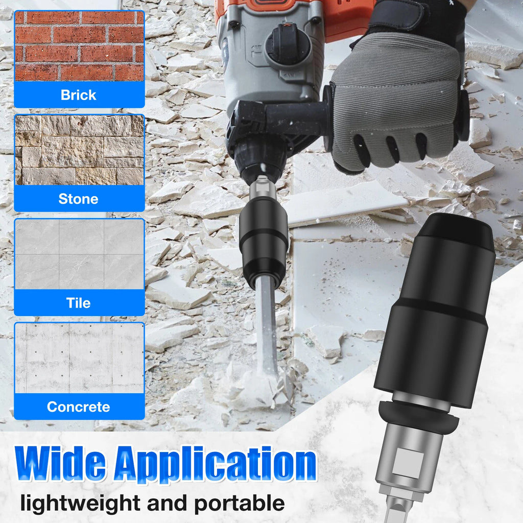 Carbon Steel Drill Bit Adapter for Rotary Hammer Drills Drill Bit Adapter Richie's