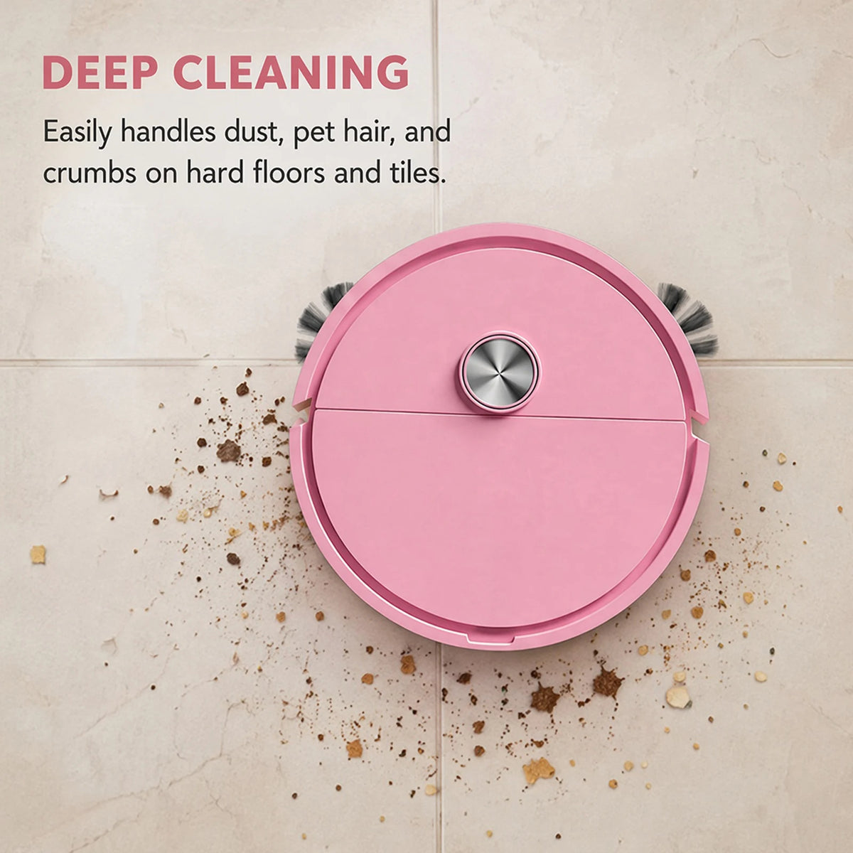 Mini 3-in-1 Robot Vacuum – Sweep, Mop & Suction for Car & Home Robot Vacuum Cleaner Richie's