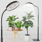 LED Grow Light 6000K Full Spectrum Floor Stand & Auto Timer LED Grow Light Richie's 6000K UK Plug