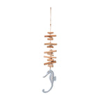 Mediterranean Fish Wood Carving Wall Hanging Décor Wall Hanging Décor Richie's 1-Blue