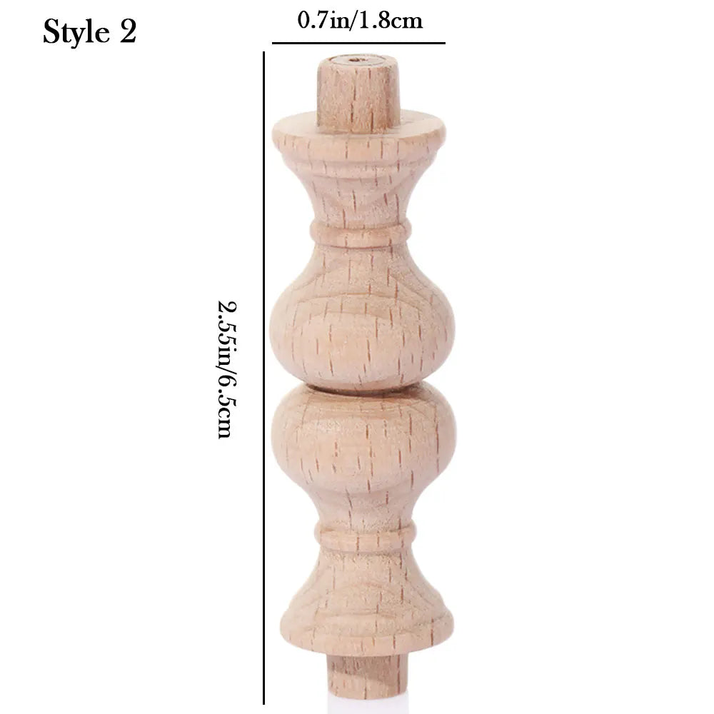 Vintage Wood Carved Furniture Leg – European Style Cabinet Foot Furniture Leg Richie's 2