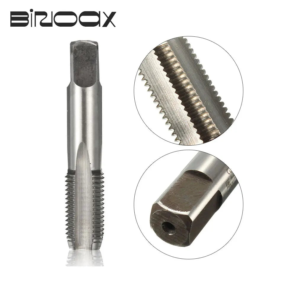 BSP Taper Pipe Tap Metal Thread 1/8" to 3/4" – Straight Flute Pipe Thread Tap Richie's