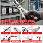 20-in-1 Wire Stripping Pliers | High Carbon Steel Electrician Tool Wire Stripping Pliers Richie's