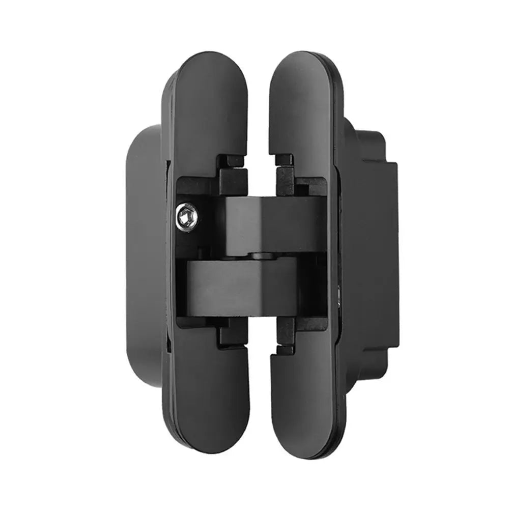 Concealed Cross Door Hinge – Folding Hidden Stainless Steel Concealed Door Hinge Richie's black