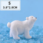 Polar Bear Resin Figurine – Fairy Garden & Micro Landscape Miniature Miniature Figurine Richie's 5