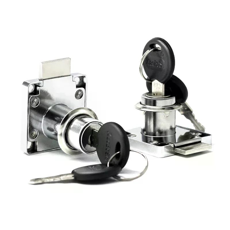 HUXUAN Drawer Cabinet Cam Lock with 2 Keys – Stainless Steel Cabinet Cam Lock Richie's